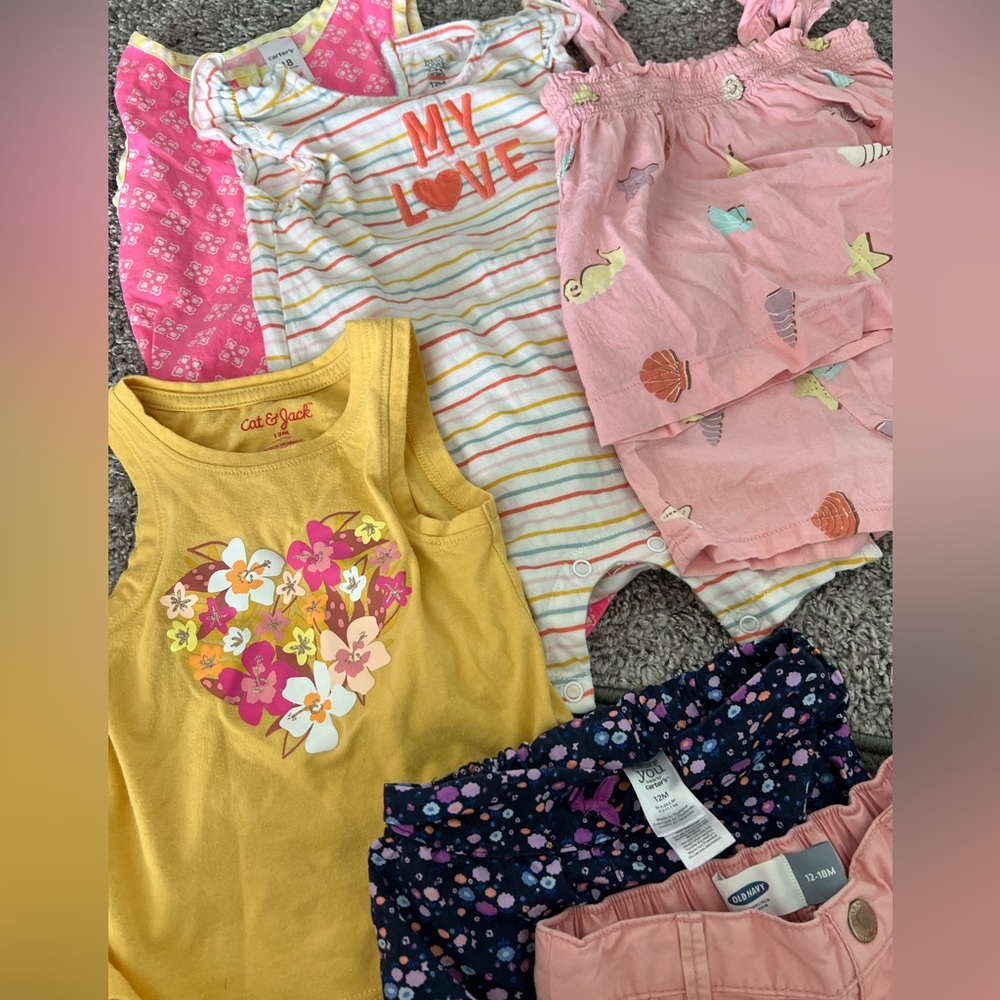 12-18 month summer lot